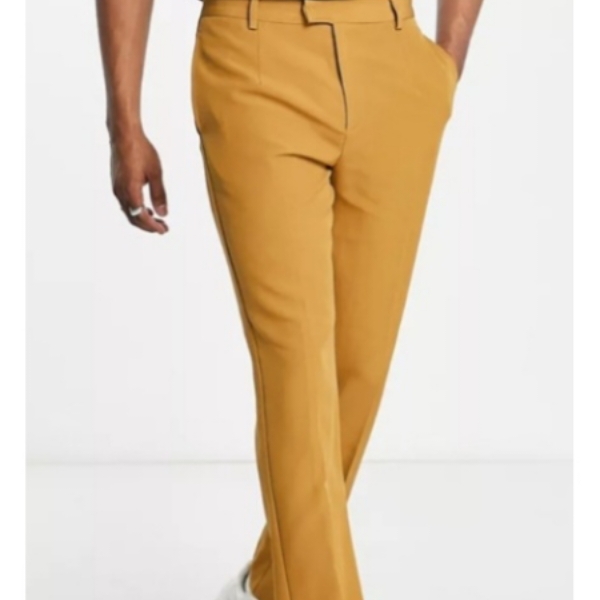 Yellow Dress Pants with Blue Blazer Outfits For Men In Their 30s 10 ideas   outfits  Lookastic